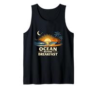 Ocean Before Breakfast Design Beach Sunrise Surf Lifestyle Débardeur