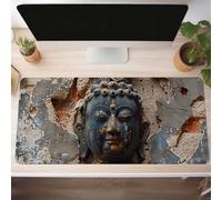 Océan Bleu Tapis de Souris de Jeu, 90 x 40cm XXL Tapis Souris Gaming Grand, Antidérapant Étanche, iExtended Long Clavier Mouse Pad XXL, Accessoire Bureau, pour Gamer, Ordinateur, PC PjY2137 7-5