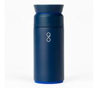 Ocean Bottle Bouteille en acier inoxydable recyclé, écologique et réutilisable, bleu océan, 350 ml