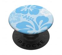 Ocean Breeze Hibiscus Souvenir Hawaï PopSockets PopGrip Adhésif