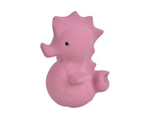 Ocean Buddies - Hippocampe - 3-en-1 Hochet, Massagengive, Jeu de bain - 100% caoutchouc naturel