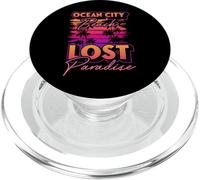 Ocean City Beach Lost Paradise, Maryland PopSockets PopGrip pour MagSafe