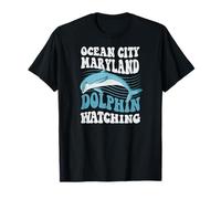 Ocean City Maryland Dauphin Watching T-Shirt