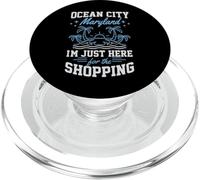 Ocean City, Maryland, Je suis Juste là pour Les Filles Qui Font du Shopping PopSockets PopGrip pour MagSafe