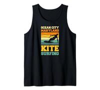 Ocean City Maryland Kite Surf sur la côte du Maryland Débardeur