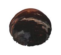 Ocean Cliff Bonnet de douche double couche pour femme réutilisable adapté pour le bain et le spa