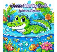 Ocean Coloring Book: Easy Sea Animals for Summer time Fun Coloring
