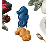 Ocean Creature Presse à Main pour Empanadas, Moules 8 Formes | Pour cuire des pâtisseries : 8 formes d’animaux marins, presse à charnière, découpe nette et fermeture hermétique