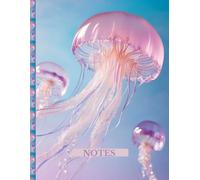 Ocean Dreams Jellyfish Composition Notebook for Ocean lovers: A Stunning A4 College Ruled Notebook Featuring Vibrant Pink and Blue Jellyfish ,120 ... School, Work, Journaling and Everyday Writing