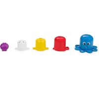Ocean Explorers, Cubes sensoriels à empiler Opus¿s Stack & Stream, Set de 5 pièces, Jouets pour le bains, Développement de la motricité - A partir de 3 mois
