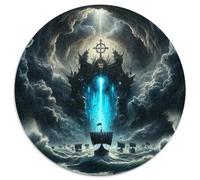 Océan Fantaisie, Casse-tête Circulaire 1000 Pièces, Moment Ludique Et Éduchatif, Parfait pour Famille Ou Collection, Adapté Dès 10 Ans, 1000pcs (67.5x67.5cm)