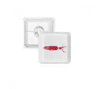 Ocean Fish Fresh Pink Soft PBT Keycaps pour clavier mécanique Blanc OEM sans marquage