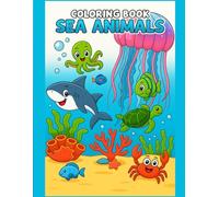 Ocean Friends: A Coloring Book for Kids: Discover the Wonders of Marine Life
