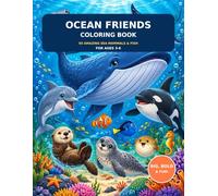 Ocean Friends at the Coral Reef Coloring Book