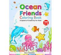 Ocean Friends Coloring Book: A Splash of Creativity for Kids!