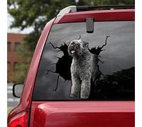 Ocean Gift Bouvier des Flandres Stickers voiture chien sticker voiture lot de 2 Stickers réaliste bouvier des Flandres pour vitres de voiture, murs série 43 Taille 30,5 cm x 30,5 cm