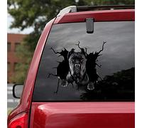 Ocean Gift Cane Corso Lot de 2 stickers muraux pour voiture Motif réaliste Série 11 20,3 x 20,3 cm