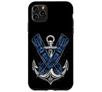 Ocean Guardian Anchor Palmes Coque pour iPhone 11 Pro Max