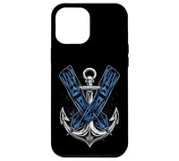 Ocean Guardian Anchor Palmes Coque pour iPhone 12 Pro Max