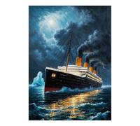 Océan Iceberg Navire 1000pcs pour Adultes Mini Puzzle Carton Jeu De Puzzle