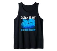 Ocean is My Best Friend Now Scuba Dive Diver Diving Débardeur