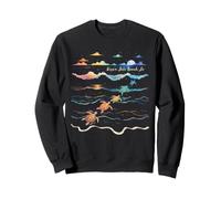 Ocean Isle Beach, Caroline du Nord, Plage pour Les Amoureux des Tortues de mer Sweatshirt