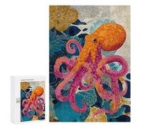 Ocean Life Art Print Puzzle 1000 Pièces Educa Jouet en Bois Cadeau Unique Décoration Intérieure Jeu Éducatif Challenge Toy Adultes Et Enfants À Partir De 14 Ans 300 PCS