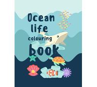 ocean life colouring book: trace, learn, and colour 23 amazing sea animals