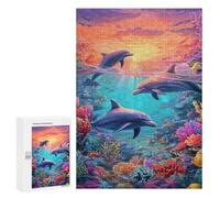 Ocean Life Coral Reef Puzzle 1000 Pièces Educa Jouet en Bois Cadeau Unique Décoration Intérieure Jeu Éducatif Challenge Toy Adultes Et Enfants À Partir De 14 Ans 300 PCS