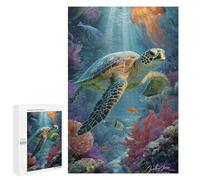 Ocean Life Coral Reef Scene Puzzle 1000 Pièces Educa Jouet en Bois Cadeau Unique Décoration Intérieure Jeu Éducatif Challenge Toy Adultes Et Enfants À Partir De 14 Ans 1000 PCS