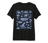 Ocean Life Sea Aesthetic Fish Beach 90s Vintage Graphic T-Shirt Haut de Gamme