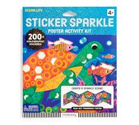 Ocean Life Sticker Sparkle Poster Activity Kit