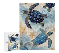 Ocean Life Wall Art Puzzle 1000 Pièces Educa Jouet en Bois Cadeau Unique Décoration Intérieure Jeu Éducatif Challenge Toy Adultes Et Enfants À Partir De 14 Ans 500 PCS
