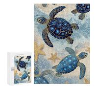 Ocean Life Wall Art Puzzle 1000 Pièces Educa Jouet en Bois Cadeau Unique Décoration Intérieure Jeu Éducatif Challenge Toy Adultes Et Enfants À Partir De 14 Ans 300 PCS