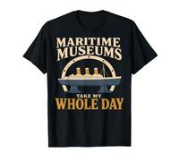 Ocean Liner Maritime History Historic Ship Cadeau T-Shirt