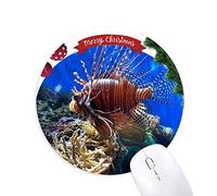 ocean méduse science nature photo tapis de souris en caoutchouc de sapin de noël