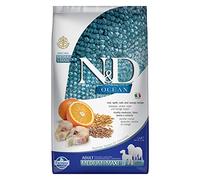 FARMINA N&D Ocean Dog Medium and Maxi Codfish, Oats, and Orange 2,5 kg - Morue, Avoine & Orange pour chiens adultes de moyennes et grandes races
