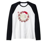 Océan Noël Octopus Père Noël Couronne Poinsettia océan mer Manche Raglan