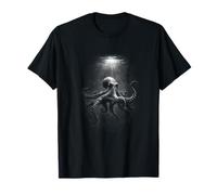 Océan Octopus Scène sous-Marine Abysse T-Shirt