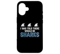 Ocean, on m'a Dit qu'il y aurait des Requins, Shark Weeks Coque pour iPhone 16