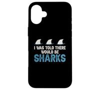 Ocean, on m'a Dit qu'il y aurait des Requins, Shark Weeks Coque pour iPhone 16 Plus