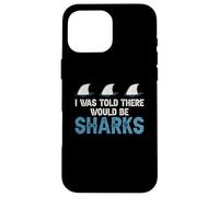 Ocean, on m'a Dit qu'il y aurait des Requins, Shark Weeks Coque pour iPhone 16 Pro Max