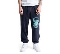 Ocean Pacific Pantalon de Jogging Chicama pour Homme, Dark Blue/Blue, XXL