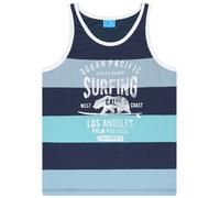 Ocean Pacific T-Shirt 'Torrent' opal / aqua / bleu foncé / blanc, Taille XXL