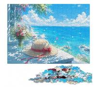 Ocean Painting Puzzle en Bois 500 pièces | Une activité sans écran autour de la table - un montage clair zone par zone seul ou à plusieurs.