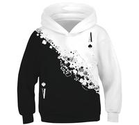 Ocean Plus Sweat à Capuche Imprimé Numérique Enfant Pull Coloré Garçon Manches Longues Cadeau Anniversaire Fille ou Garçon Unisexe
