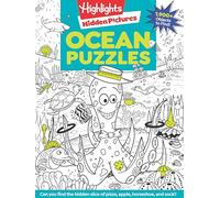 Ocean Puzzles: Over 100 Search and Find Puzzles with Sea Creatures, Marine Animals and More Under the Sea Picture Scenes, Ocean Picture Puzzles for Kids 6 and Up
