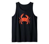 Ocean Sea King Crab Animal Cool Orange Crabe pour Les Amateurs de Crabe Débardeur