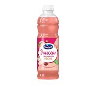 OCEAN SPRAY Boisson au jus de Cranberry, de Pêche blanche et de Raisin, à base de concentrés- Carton de 6 bouteilles de 1 litre.