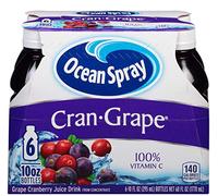 Ocean Spray Cran-Grape Juice Drink, 10 Ounce,6 count